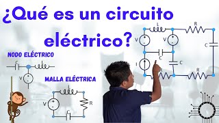 Qué es un CIRCUITO ELÉCTRICO y sus PARTES⚡ ⮞ MALLAS  NODOS  LAZOS  EXPLICACIÓN FÁCIL  😁 [upl. by Amoihc497]