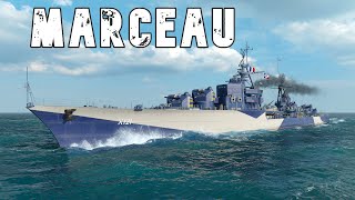 World of WarShips Marceau  4 Kills 262K Damage [upl. by Nawrocki952]