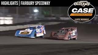 World of Outlaws CASE Construction Late Models  Fairbury Speedway  July 27 2024  HIGHLIGHTS [upl. by Demmer]