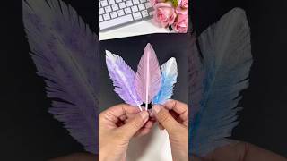 Cómo hacer plumas con tapabocas o barbijos para decoración  Ideas de decoración con plumas [upl. by Faxun921]