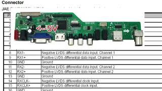 CONVERT LG MONITOR TO TV WITH RR8303C UNIVERSAL TV BOARD [upl. by Zandra]