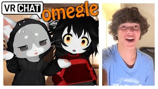 OMEGLE but its SUPER CUTE  VRChat Omegle Funny Moments [upl. by Marshal]