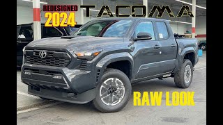 RAW LOOK AllNew Toyota Tacoma TRD 2024 is here [upl. by Hadeehuat]