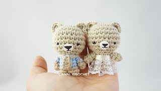 Mini osito amigurumi tutorial [upl. by Kunkle221]