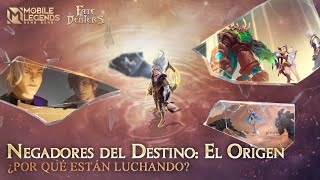 Negadores del Destino El Origen  Tráiler Animado  Mobile LegendsBang Bang [upl. by Gawen]