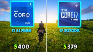 i7 11700K VS i7 10700K  Test in 7 Games  At 1080P 1440P amp 4K [upl. by Leiso896]