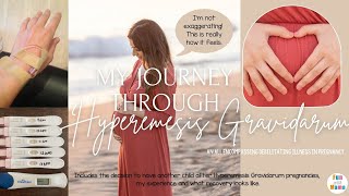 Hyperemesis Gravidarum Pregnancy  My Journey Through HG  Recovery [upl. by Lewap402]