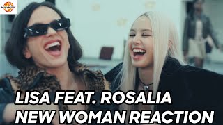 LISA FEAT ROSALIA  quotNEW WOMANquot MV REACTION  GREATEST COLLAB EVER [upl. by Ariem]