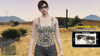 GTA Online Treasure Hunt Clue Grand Senora Desert Location [upl. by Ahtiekahs]