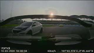 Honda Civic Type R FK8 Vs Fk8 SIC Sepang [upl. by Grubman]