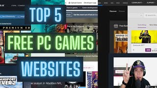 Top 5 Best Free Pc Game Download Websites Tagalog [upl. by Chadwick]