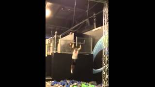 Velocity Air Sports  New Trapeze Foam Pit [upl. by Hobbie]