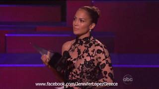 Jennifer Lopez Won AMA for Favorite Latin Music Artist of 2011 HD [upl. by Leona]