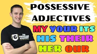 🇺🇸 ADJETIVOS POSESIVOS EN INGLES  EJEMPLOS Y EJERCICIOS  POSSESSIVE ADJECTIVES IN ENGLISH [upl. by Cowey]