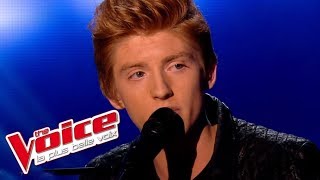 Kavinsky – Nightcall  Elliott  The Voice France 2014  Blind Audition [upl. by Akimert383]