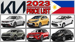 Kia Price List In The Philippines 2023 [upl. by Einahpts473]