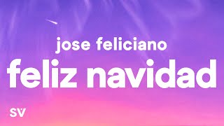 José Feliciano  Feliz Navidad Lyrics [upl. by Nolyar]