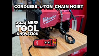 Milwaukee M18 1 Ton Chain Hoist [upl. by Beghtol]