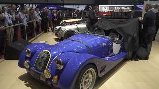 Geneva 2018 Car Premieres – Morgan Plus 8 [upl. by Steep]