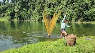 Traditional Fishing and Skills of Ancient Fishermen  The Man Who Stole Fish  LIVING OFF THE GRID [upl. by Akinna]