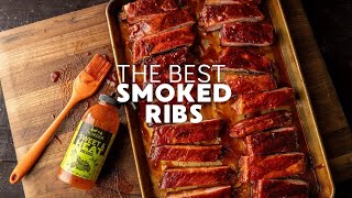 The best Smoked Ribs on Traeger by Diva Q [upl. by Attenaej645]