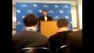 WildcatWorldcom  Calipari Postgame Press Conference [upl. by Esserac]