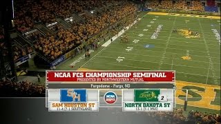 2014 Sam Houston State at North Dakota State [upl. by Pris315]