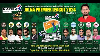 MEGA FINAL  JALNA PREMIER LEAGUE 2024  JALNA [upl. by Sidnal]