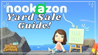 Nookazon Yard Sale Guide 2021  Tips  Animal Crossing New Horizons [upl. by Kalinda795]