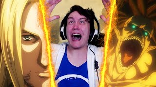 ATTACK ON TITAN Episode 63 64 REACTION [upl. by Aalst]