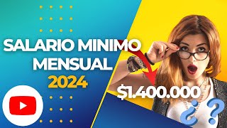 📢ATENCION📢 Salario mínimo 2024 [upl. by Aiuhsoj]