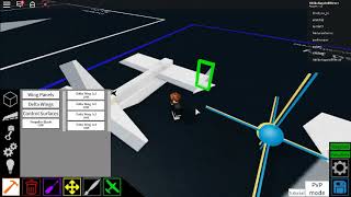 Roblox Plane Crazy Parachute plane tutorial [upl. by Rayham320]