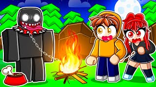 A Very Normal Roblox CAMPING STORY with BULLY GIRLFRIEND [upl. by Iaverne]