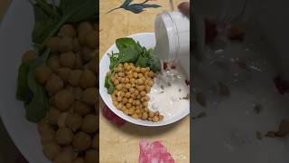 Healthy chickpea salad recipe food [upl. by Aehsrop]