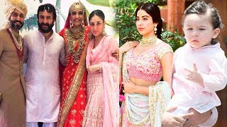 Full Video Sonam Kapoors Grand Wedding  Jhanvi Kapoor Anand Ahuja Taimur Ali Khan [upl. by Haram]