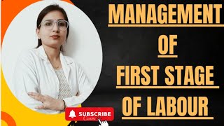 Management Of First stage of Labour Lecture in Hindi and EnglishObstetrics and Gynaecology lecture [upl. by Adnavoj211]