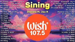 Best of Wish 1075 Songs Playlist with Lyrics 💞 Best OPM Tagalog Love Songs 💞 Sining Museo Palagi [upl. by Ely957]