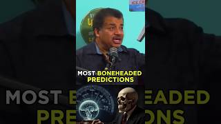 Most Boneheaded Predictions w Neil deGrasse Tyson podcast ytshorts shorts neildegrassetyson [upl. by Nahtanod]