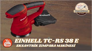 Einhell TC RS 38 E Eksantrik Zımpara Makinesi TanıtımıEccentric Sanding Machine Introduction [upl. by Newg]