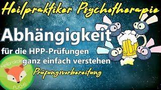 Heilpraktiker Psychotherapie F1 PSYCHOTROPE SUBSTANZEN  Abhängigkeit für die Prüfung verstehen [upl. by Hedi]