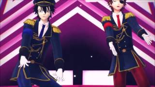 MMD K project  Saruhiko Fushimi and Misaki Yata  Luvatorrrry [upl. by Ahsym816]