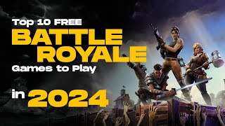 Top 7 FREE Battle Royale Low End PC Games 2GB RAM  2023 [upl. by Wakefield]