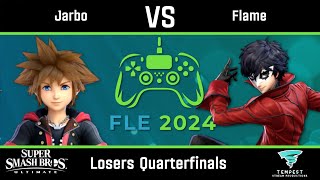 Jarbo Sora vs Flame Joker  Ultimate Losers Quarterfinals  FLE 2024 [upl. by Naivad]