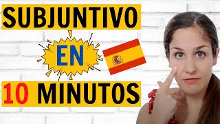 Cómo Usar el SUBJUNTIVO en español en Oraciones Subordinadas ¡Explicación en 10 minutos 🇪🇸 [upl. by Anelliw]