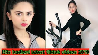 Rits badiani Ritika badiani trending tiktok videos 2019latest videosFunny [upl. by Sanjiv]