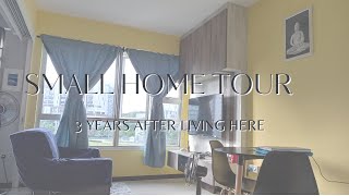 Small Apartment Tour  38sqm HDB BTO 2 Room flat [upl. by Viglione]