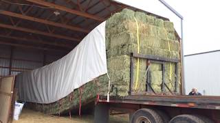 Unloading Hay the Easy Way [upl. by Virgel497]