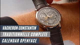 The Vacheron Constantin Traditionnelle Complete Calendar Openface [upl. by Deeann]