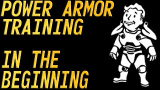 Fallout 3 Power Armor Training in the beginning [upl. by Reeva359]