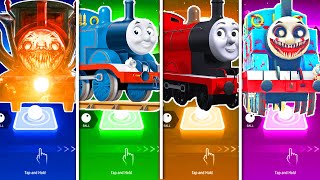 Choo Choo Charles 🆚 Thomas The Train 🆚 Red Thomas Train 🆚 Scary Thomas Train Tiles Hop EDM Rush 🔥 [upl. by Walther]